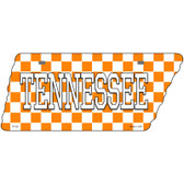 Tennessee Checkerboard Wholesale Novelty Metal Tennessee License Plate Tag