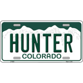 Hunter Colorado Wholesale Metal Novelty License Plate