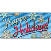 Happy Holidays Wholesale Metal Novelty License Plate LP-9858