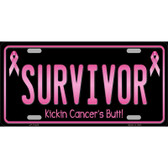 Survivor Wholesale Metal Novelty License Plate