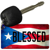 Blessed Puerto Rico State Flag Wholesale Key Chain