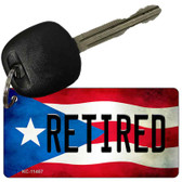 Retired Puerto Rico State Flag Wholesale Key Chain