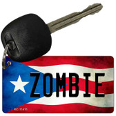 Zombie Puerto Rico State Flag Wholesale Key Chain