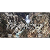 Wyoming Rocky Waterfall Wholesale State License Plate