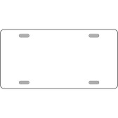 White Dye Sublimation 6" x 12" Wholesale Novelty Metal License Plate Tag 100pc