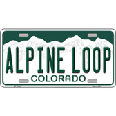 Alpine Loop Colorado Wholesale Novelty Metal License Plate