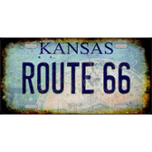 Route 66 Kansas Wholesale Novelty Metal License Plate