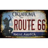 Route 66 Oklahoma Wholesale Novelty Metal Magnet M-12509