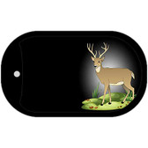 Deer Offset Wholesale Novelty Metal Dog Tag Necklace