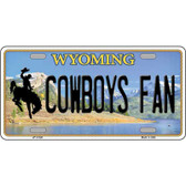Cowboys Fan Wholesale Novelty Metal License Plate LP-13128