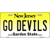 Go Devils Wholesale Novelty Metal License Plate Tag