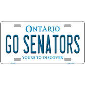 Go Senators Wholesale Novelty Metal License Plate Tag