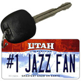 Number 1 Jazz Fan Wholesale Novelty Metal Key Chain