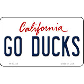 Go Ducks Wholesale Novelty Metal Magnet M-13351