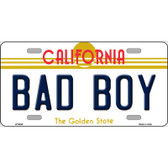 Bad Boy California Novelty Wholesale Metal License Plate