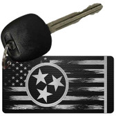 Tennessee Carbon Fiber Effect Wholesale Novelty Metal Key Chain