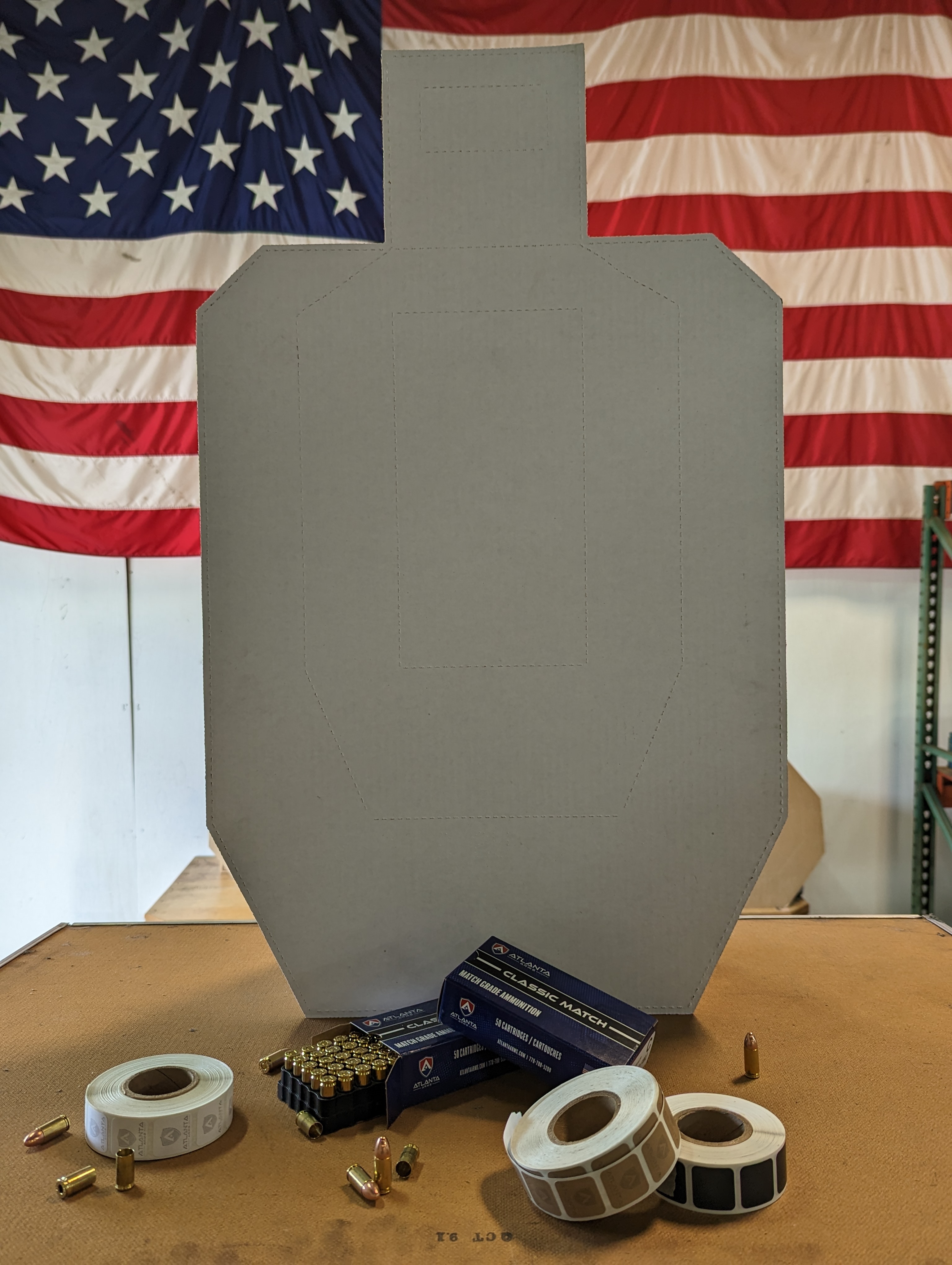 Atlanta Arms Shooting Pack - Metric Targets