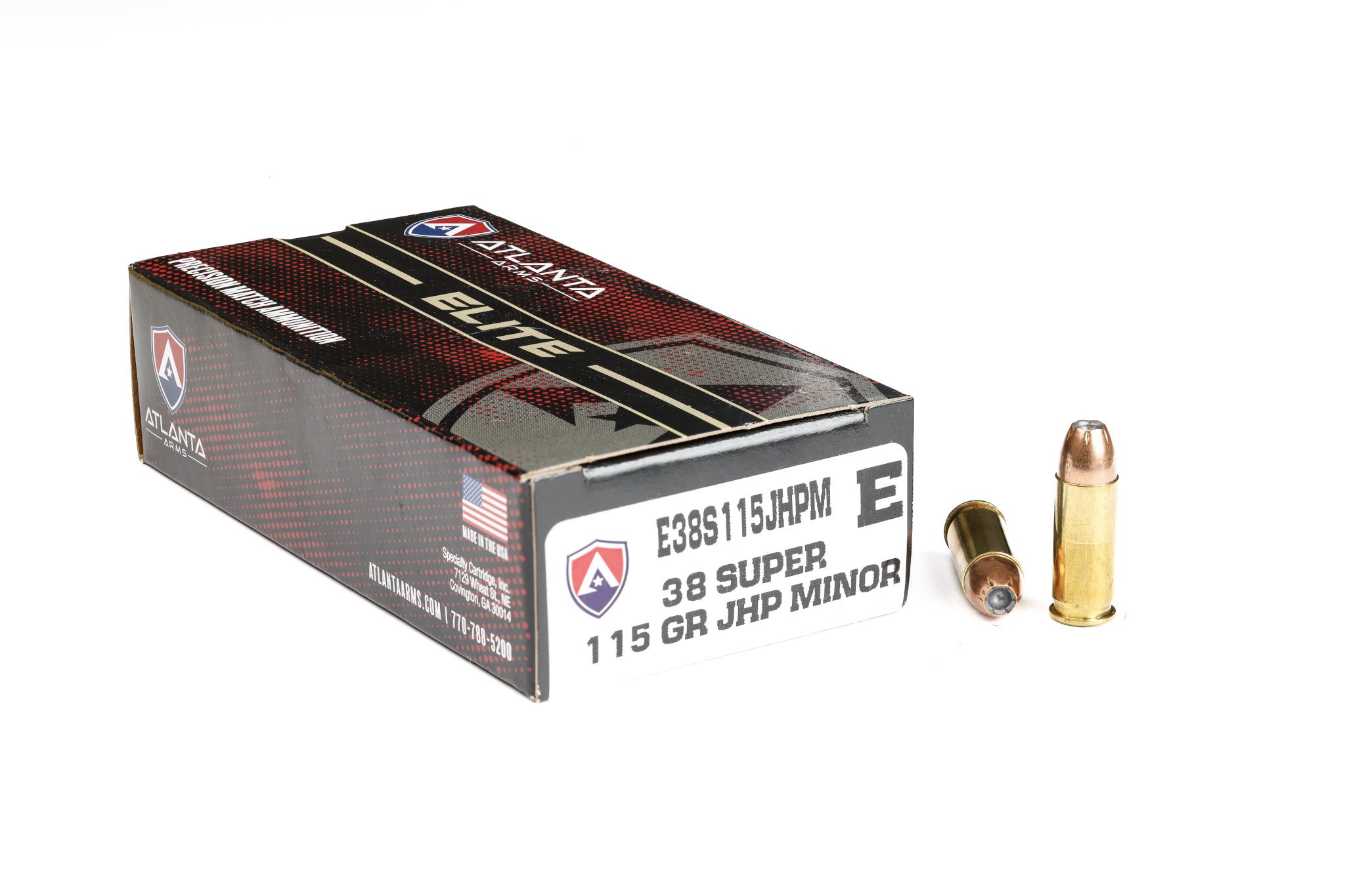 Elite | .38 Super | 115GR JHP Minor