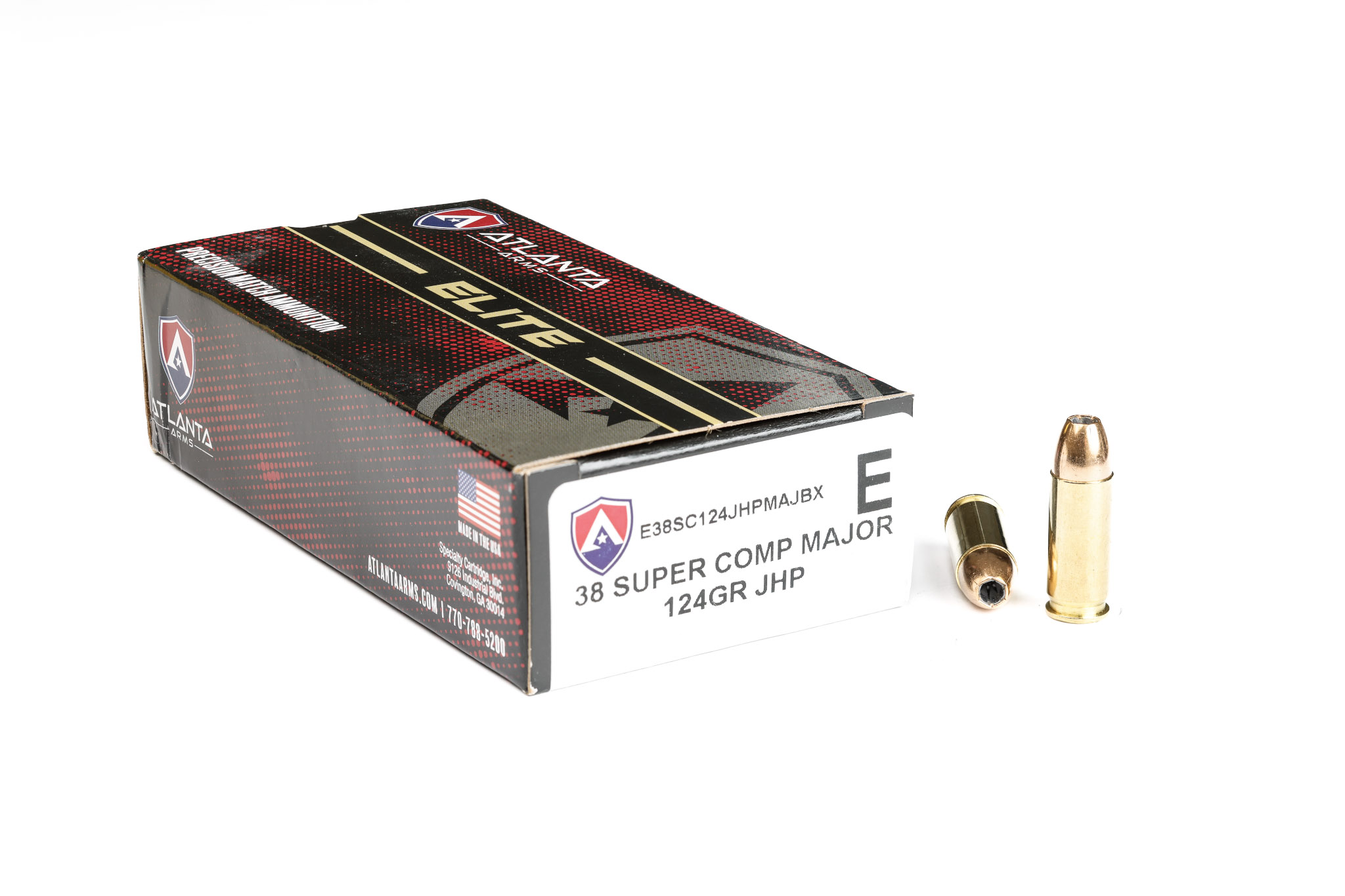 Elite | .38 Super Comp | 124GR JHP Major