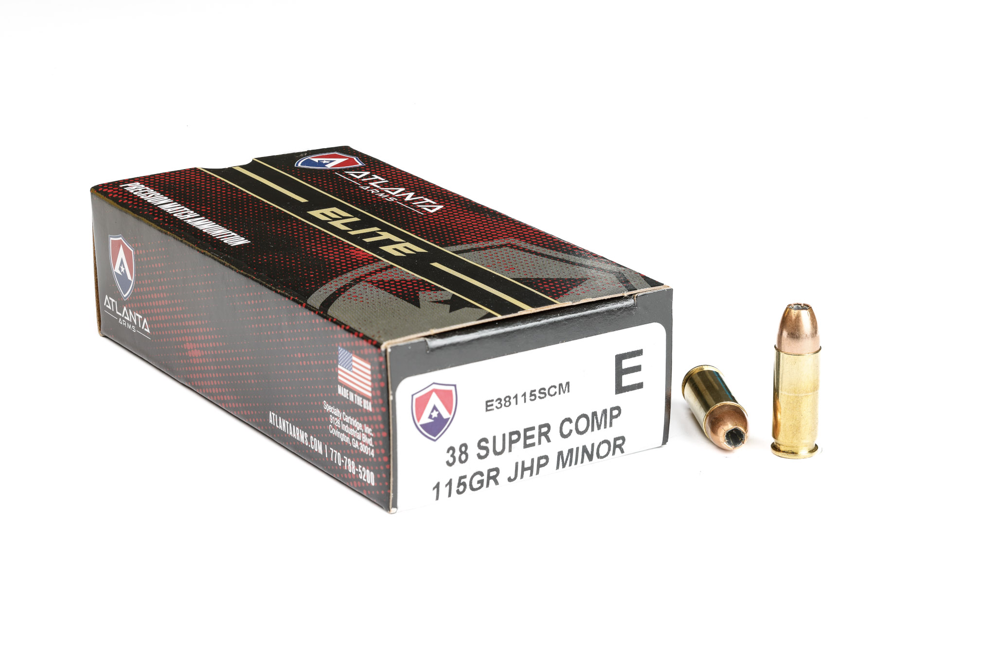 Elite | .38 Super Comp | 115GR JHP Minor