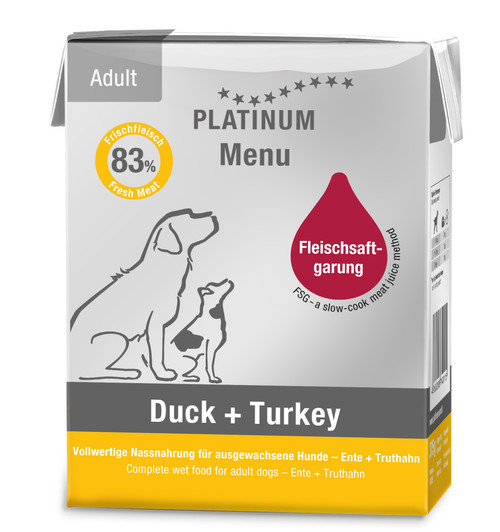 Menu Adult Duck & Turkey 375g