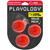 3-pack squeaky chew ball - beef - small