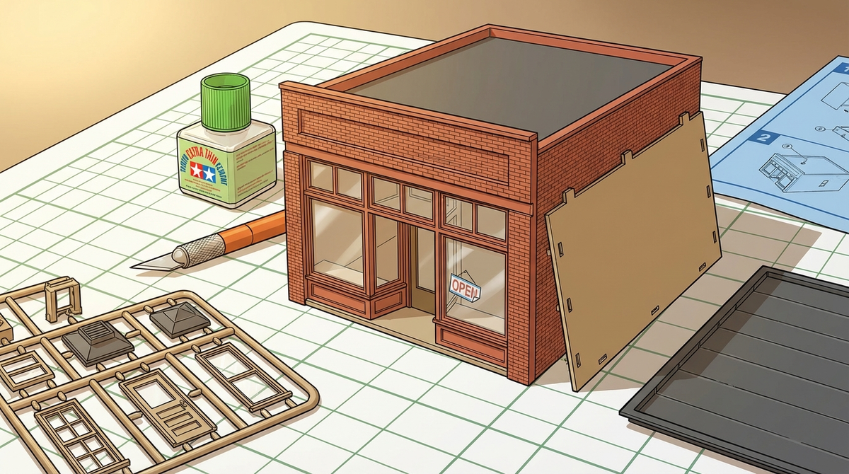 HO Scale Building Kits for Beginners: Your First Structure Without the Frustration