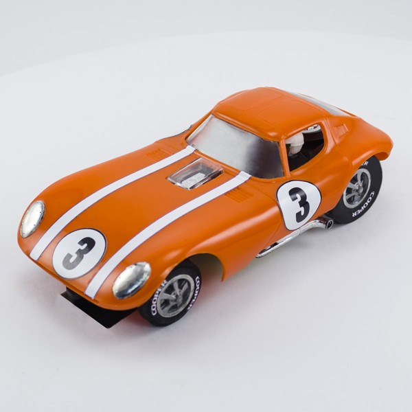 Stock Number: 16129 Orange Cheetah by Strombecker for Slot Car
