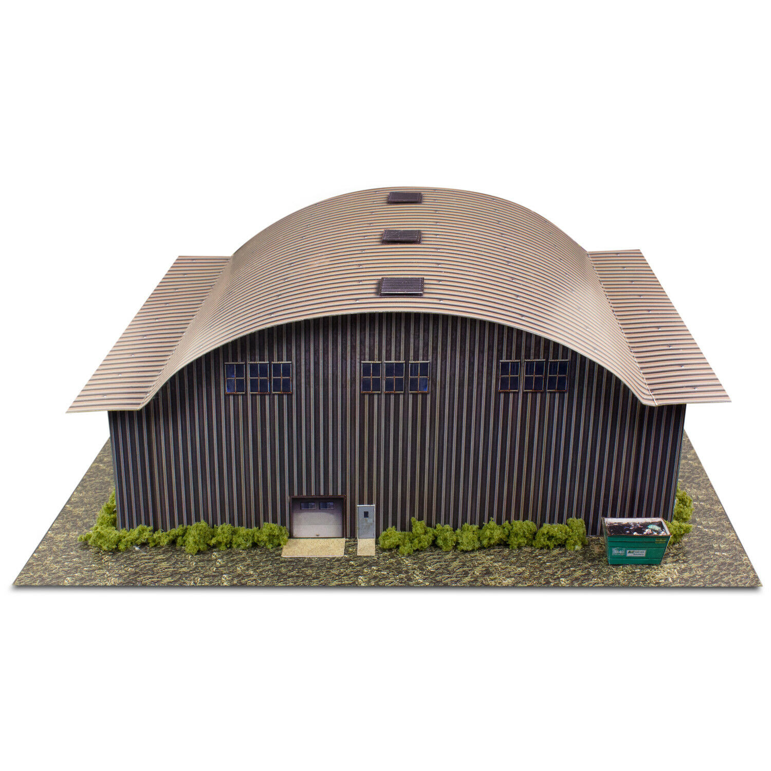 1/72, 1/64 HO Scale Aircraft Hangar Model Scenery Diorama Photo BK 2100 Real Kit