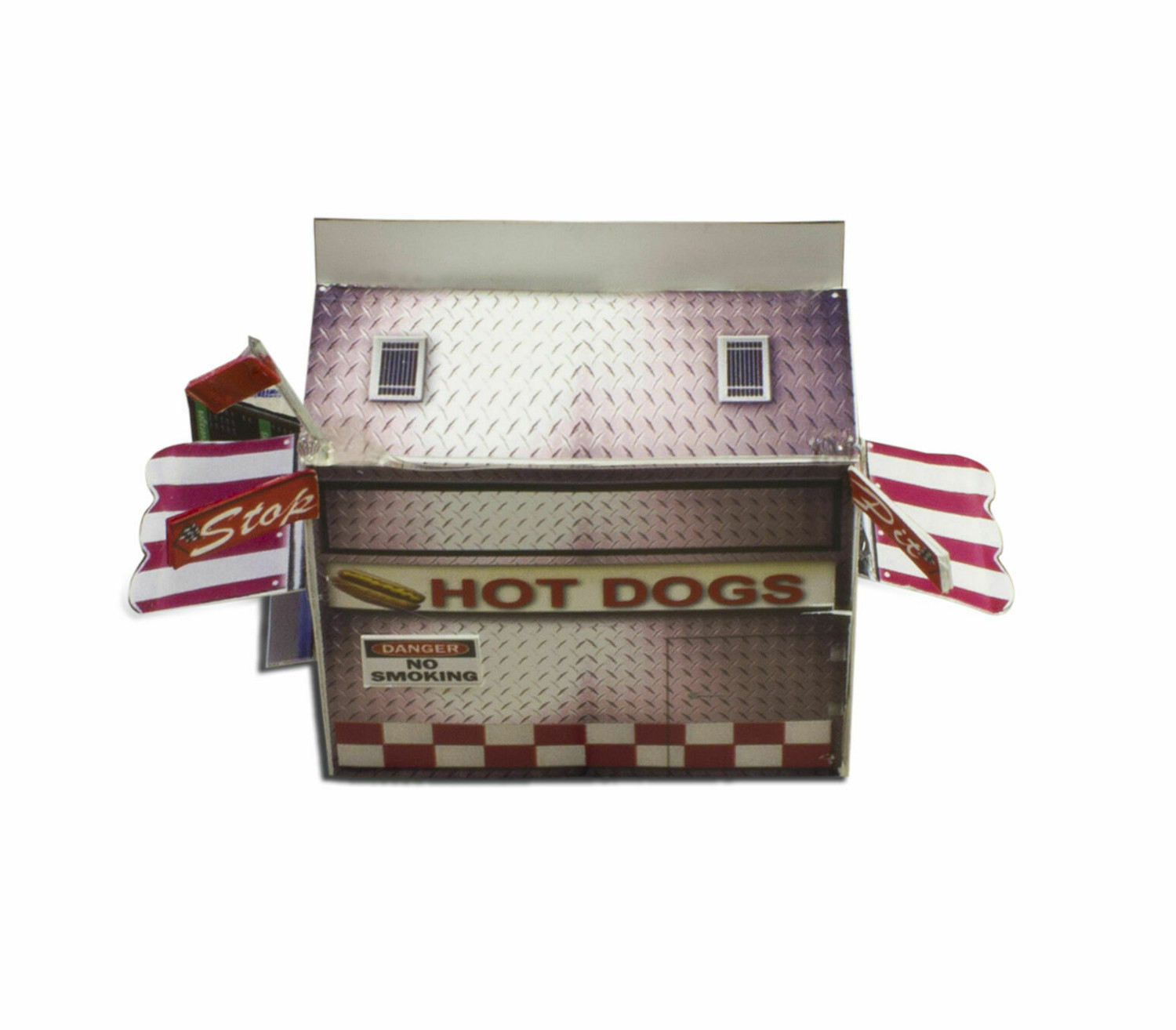 BK 3202 1:32 Scale Bleacher Model Building Kit for Shop All by