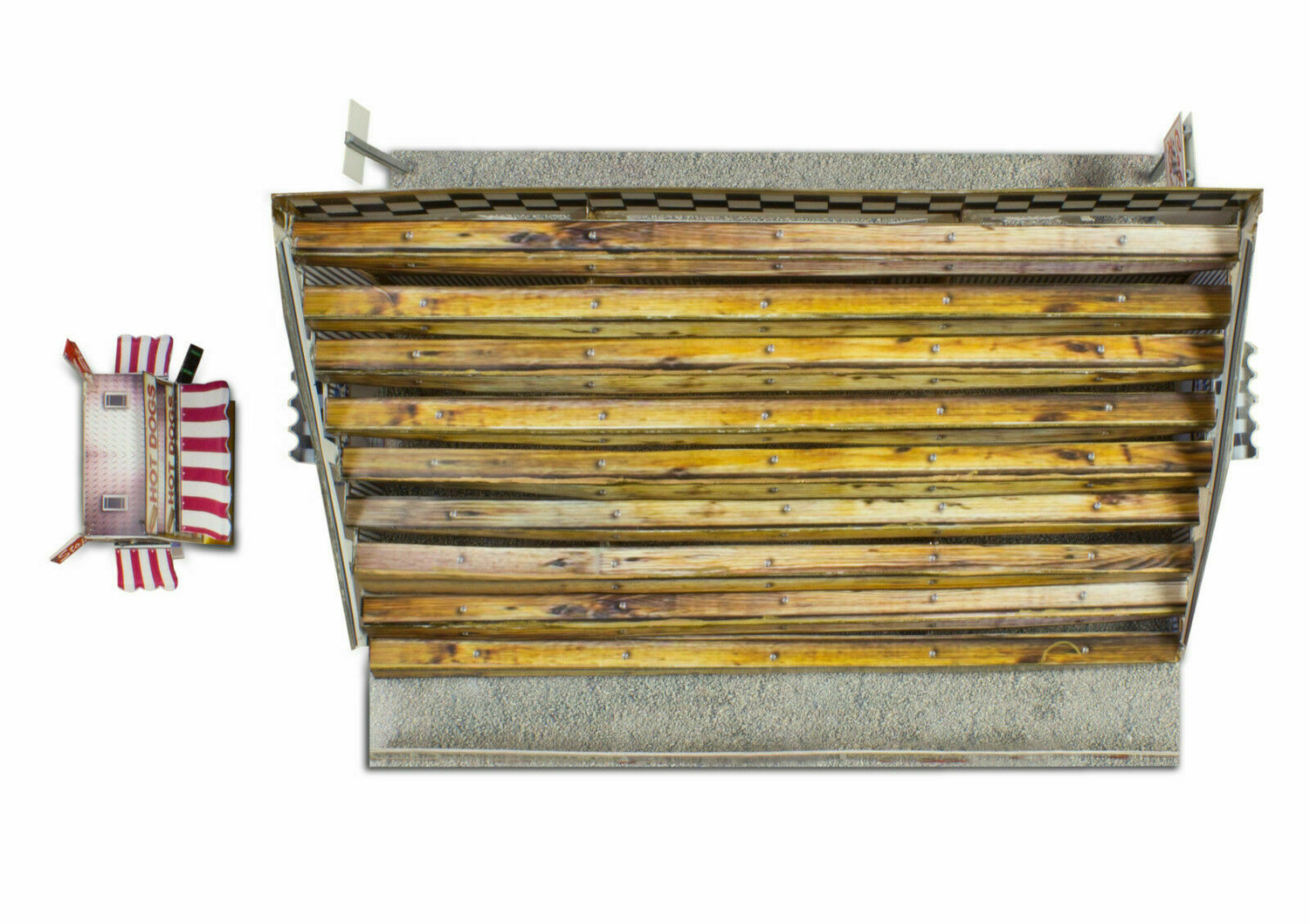 BK 3202 1:32 Scale Bleacher Model Building Kit for Shop All by