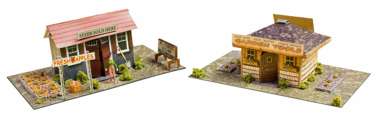 BK 3203 1:32 Scale Garden Houses Building Kit