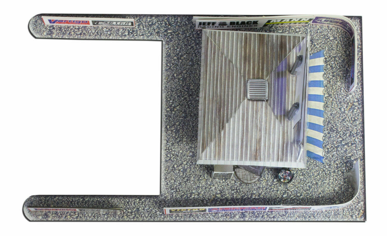 BK 3206 1:32 Scale Ticket & Gate Entrance Model Building Kit