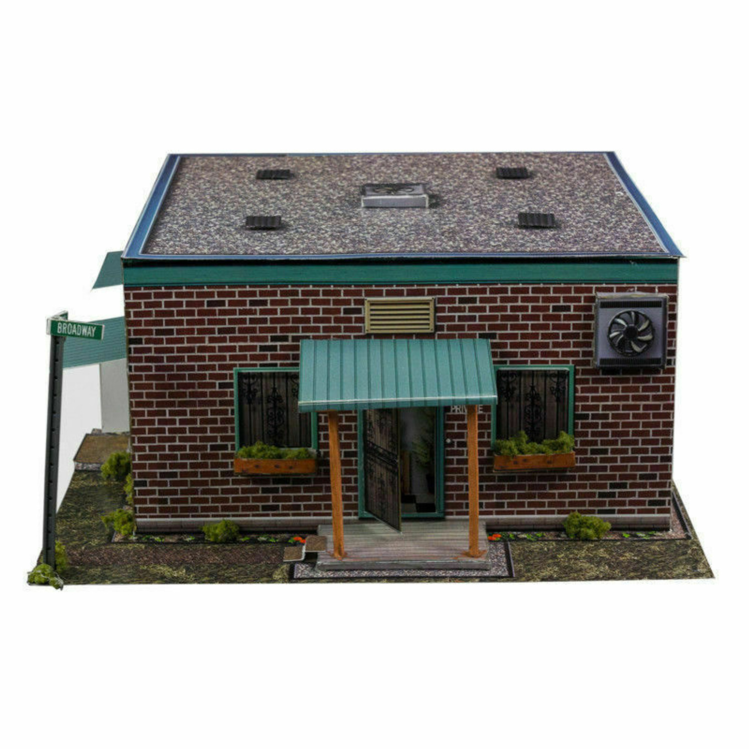 BK 3209 1:32 Scale Barber Shop Building Kit