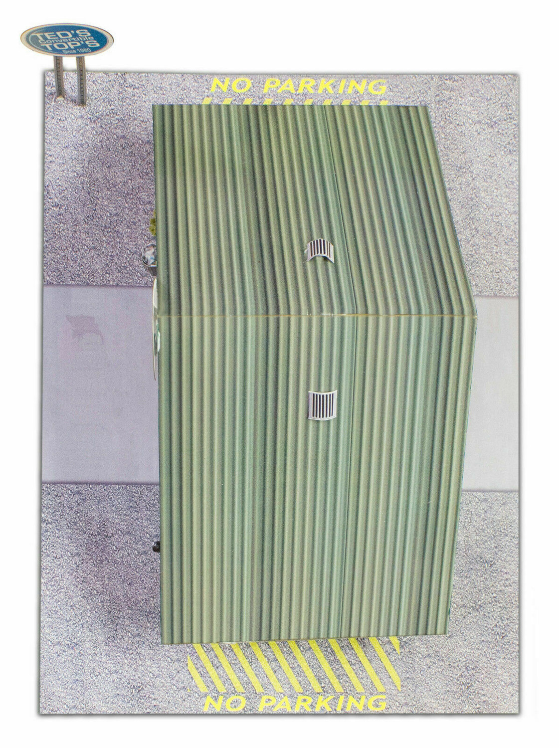 BK 3210 1:32 Scale Commercial Steel Garage Building Kit