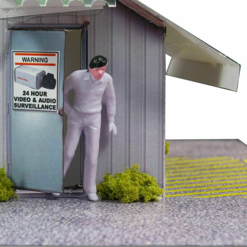 BK 3210 1:32 Scale Commercial Steel Garage Building Kit