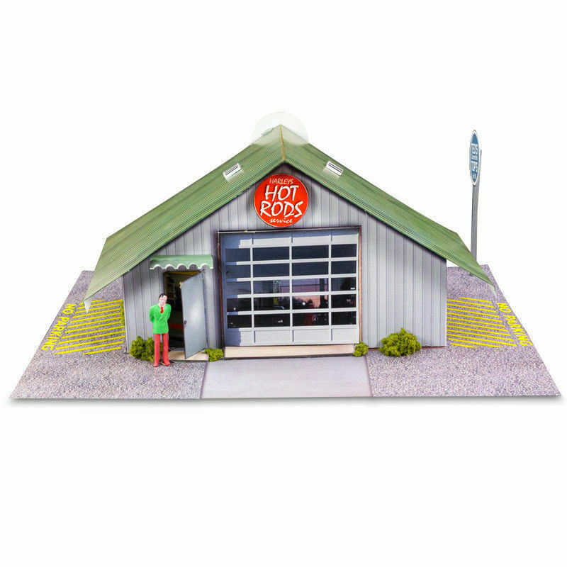 BK 3210 1:32 Scale Commercial Steel Garage Building Kit