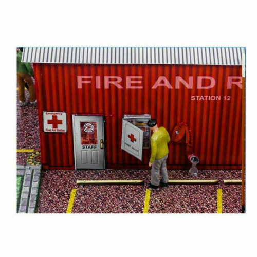 BK 3214 1:32 Scale Fire Department Building Kit