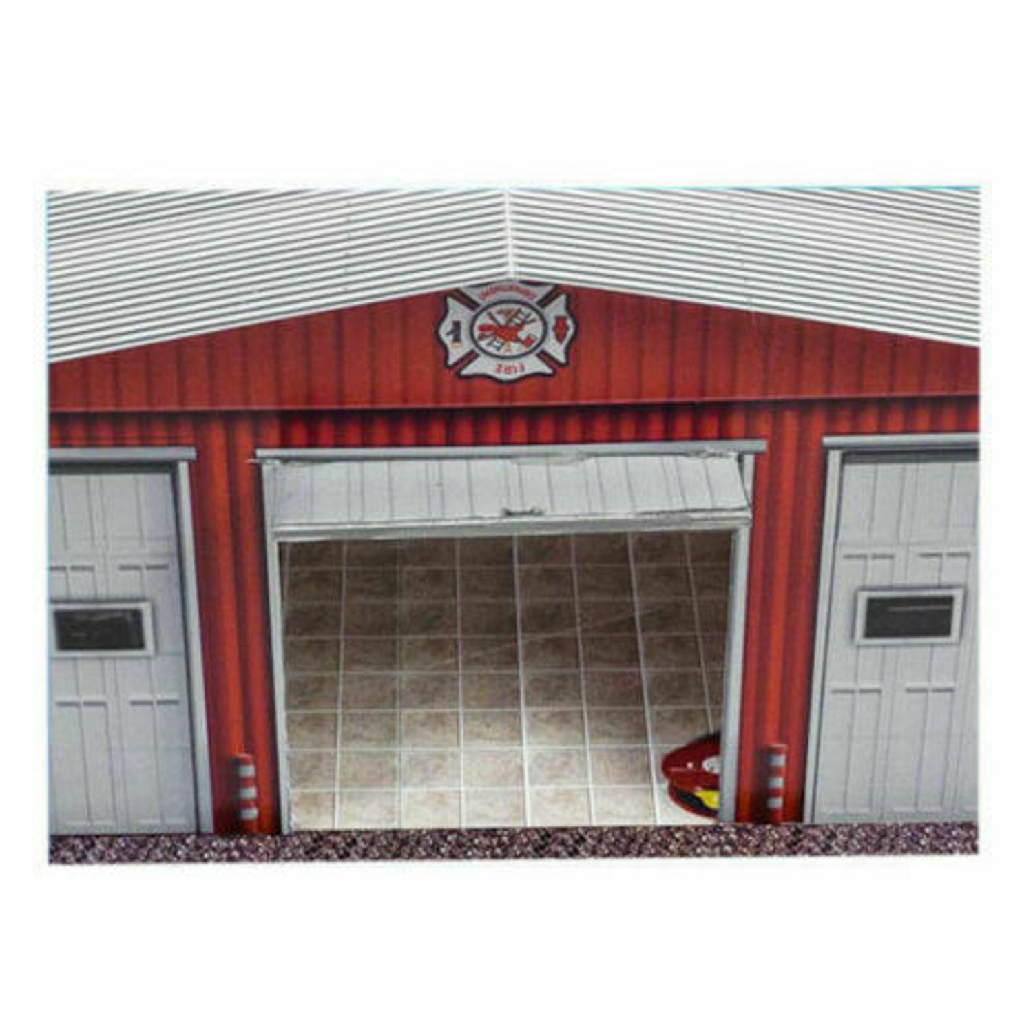 BK 3214 1:32 Scale Fire Department Building Kit