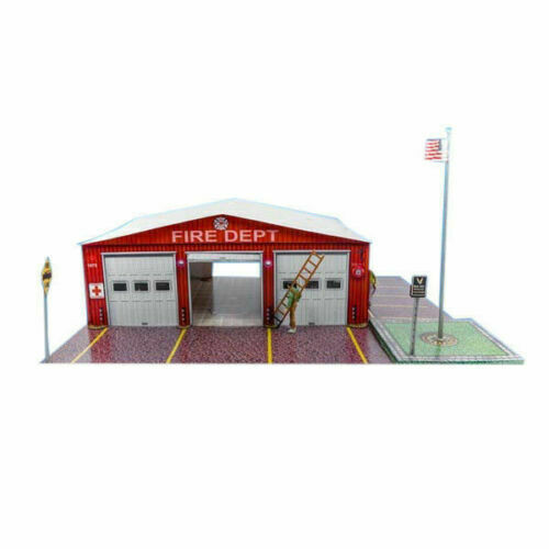 BK 3214 1:32 Scale Fire Department Building Kit