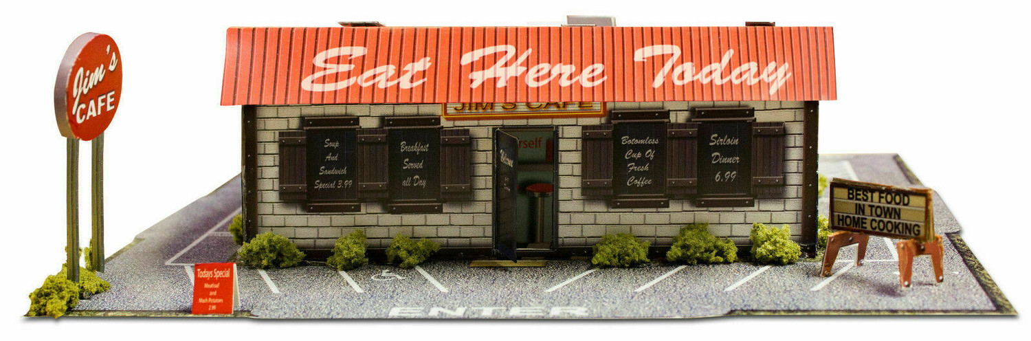 BK 3220 1:32 Scale Diner Building Kit