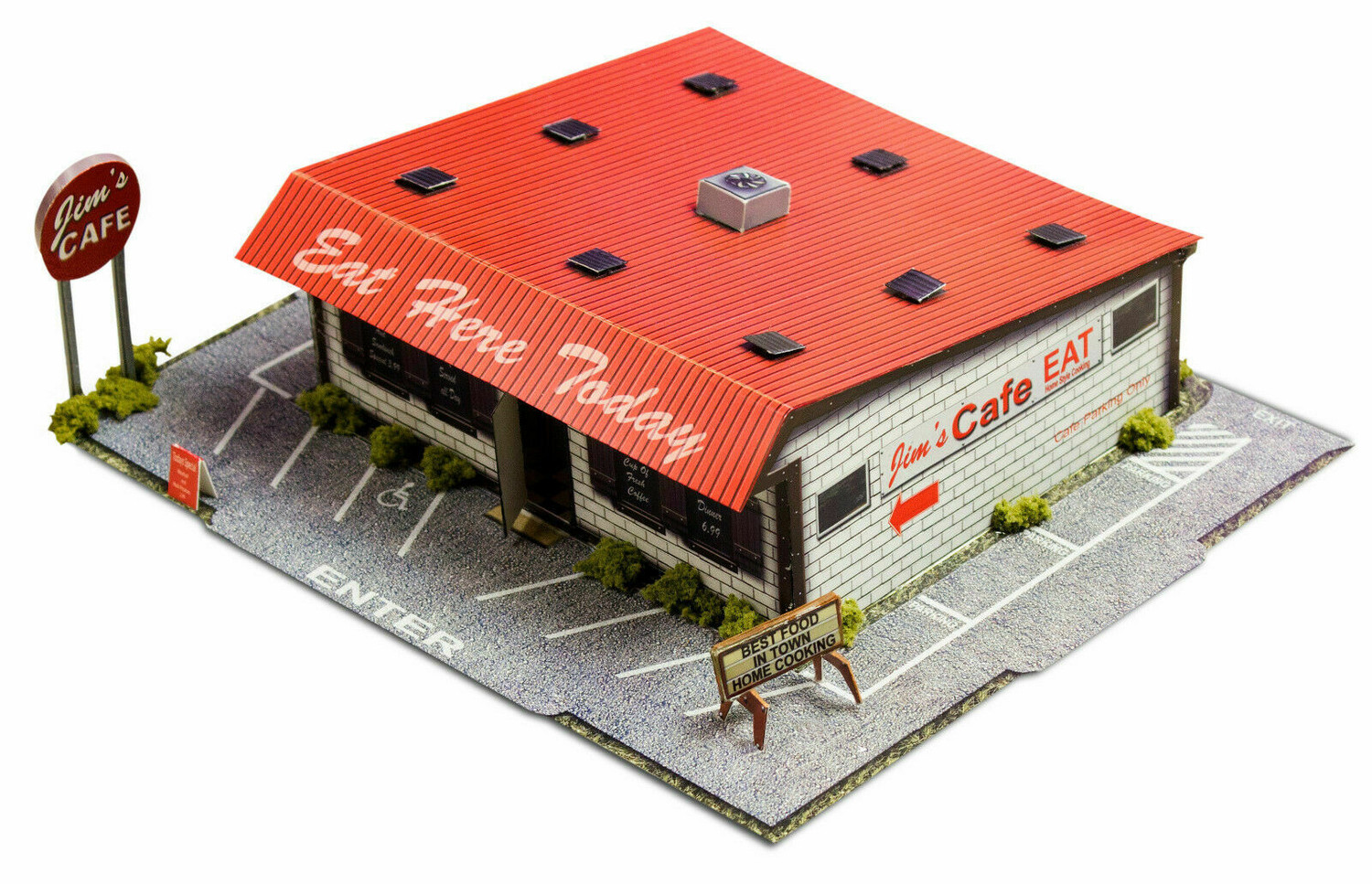 BK 3220 1:32 Scale Diner Building Kit