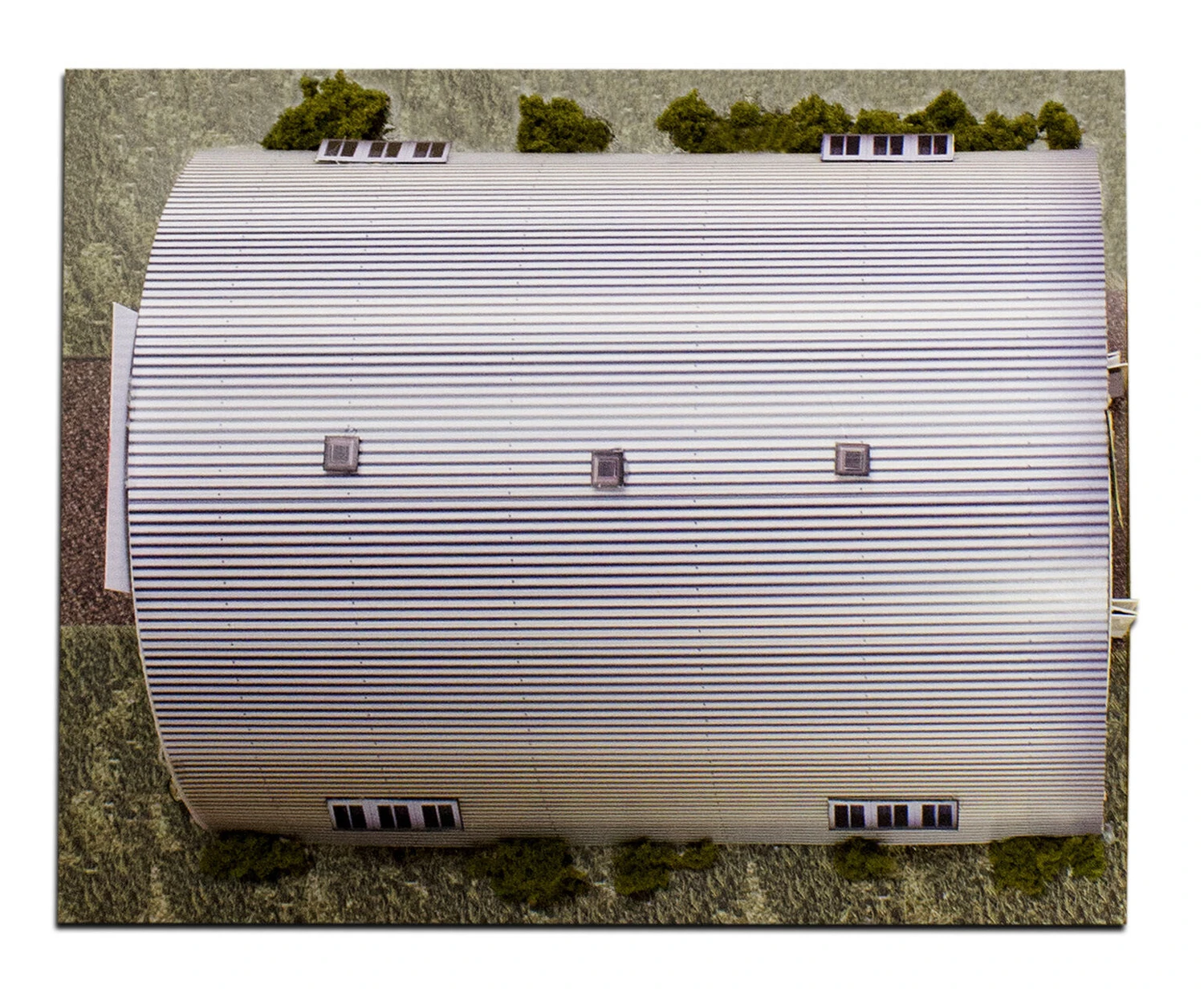 BK 4800 1:48 Scale "Quonset Hut" Photo Real Scale Building Kit