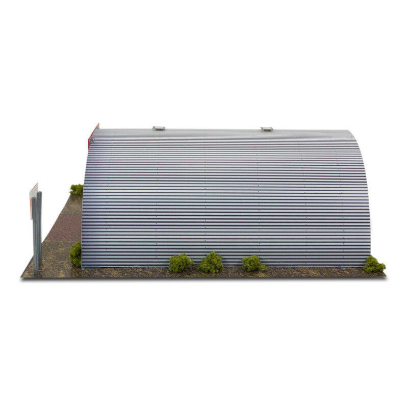 BK 4800 1:48 Scale "Quonset Hut" Photo Real Scale Building Kit