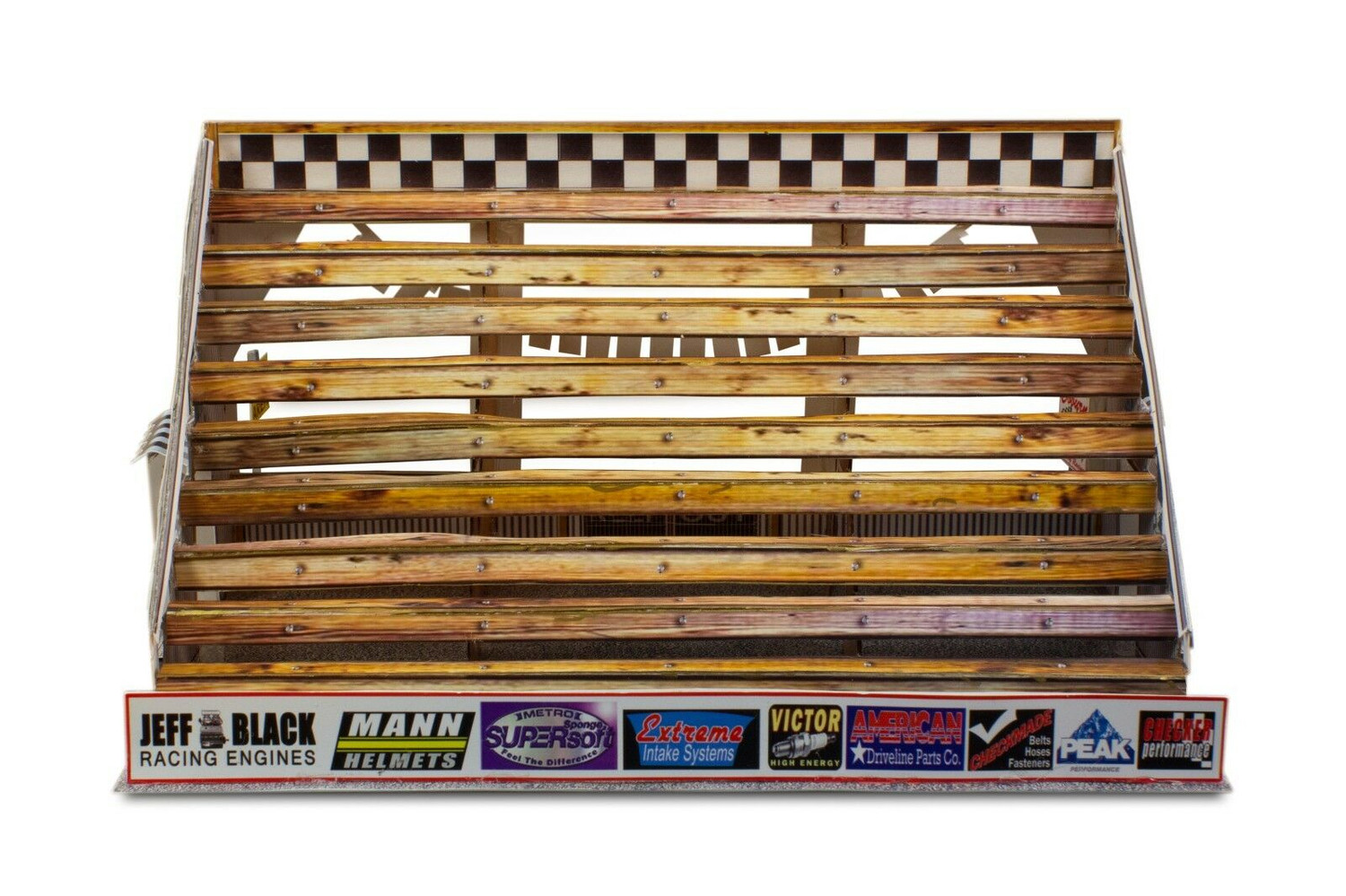 BK 4802 1:48 Scale "Bleacher Kit & Hot Dog Stand" Photo Real Scale Building Kit