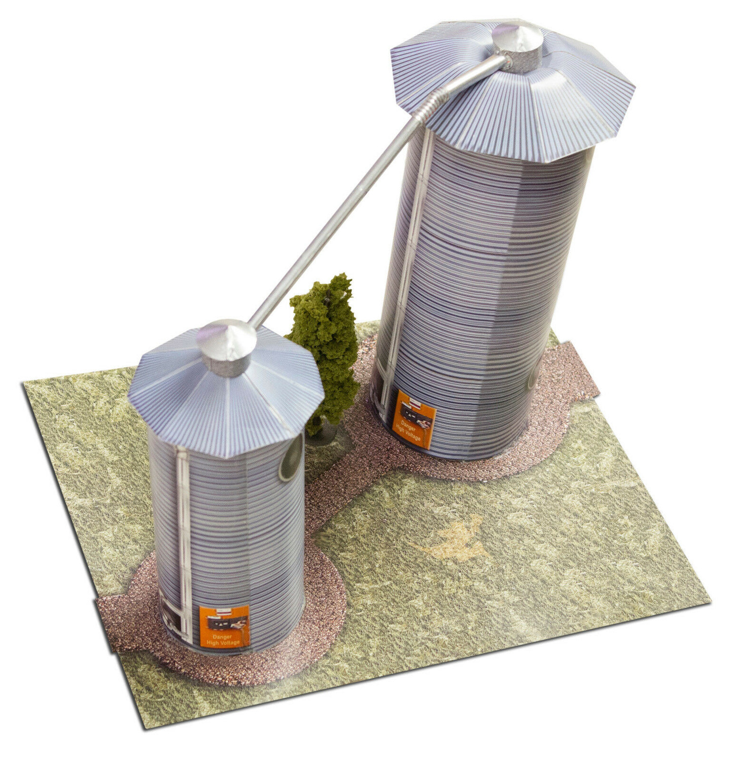 BK 4804 1:48 Scale "Grain Dryers" Photo Real Scale Building Kit