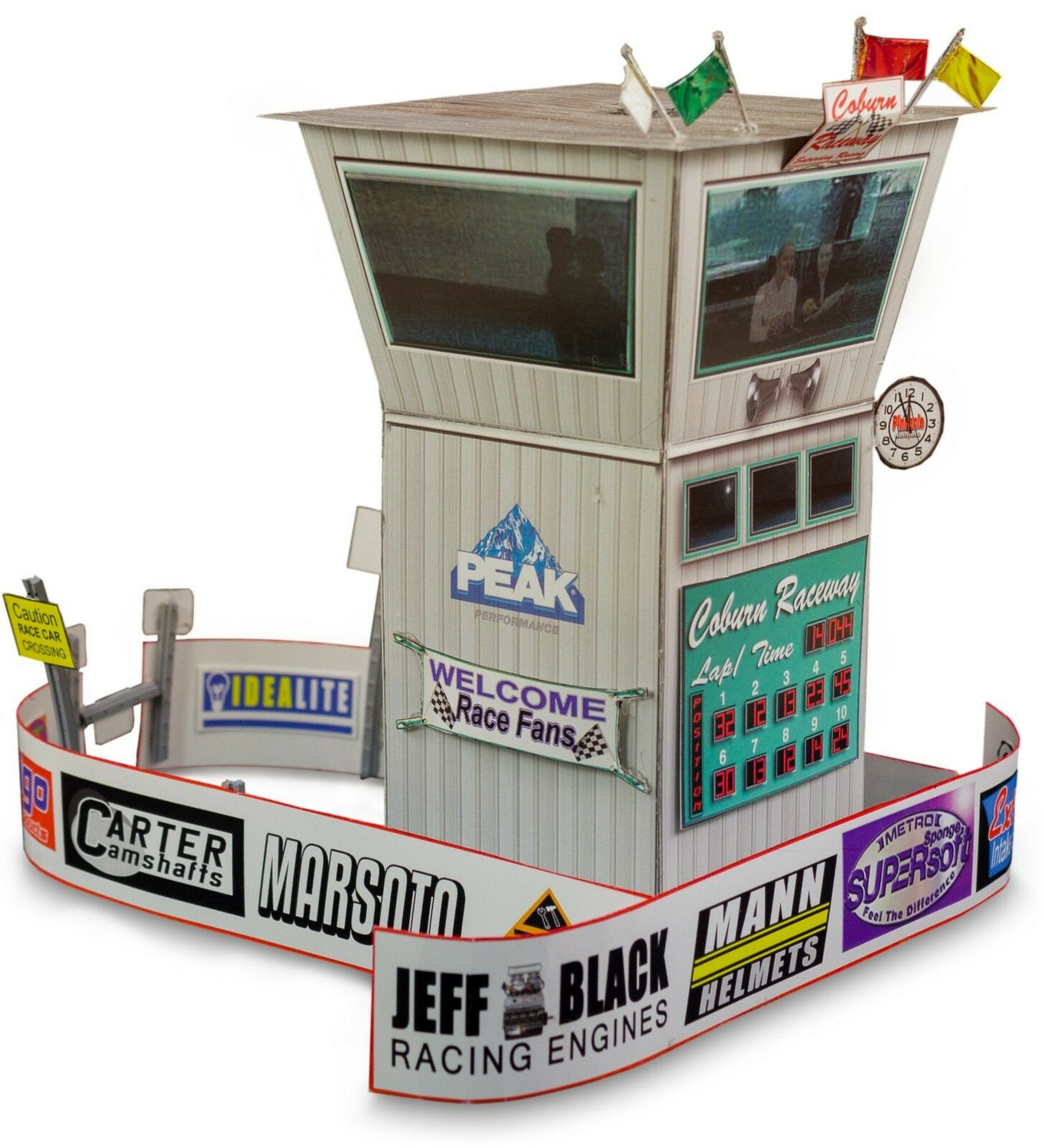 BK 4813 1:48 Scale "Race Tower" Photo Real Scale Building Kit