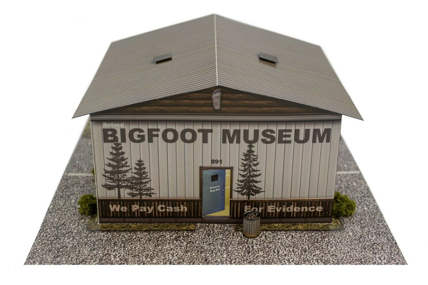 BK 4836 1:48 Scale Bigfoot Museum Model Building Kit