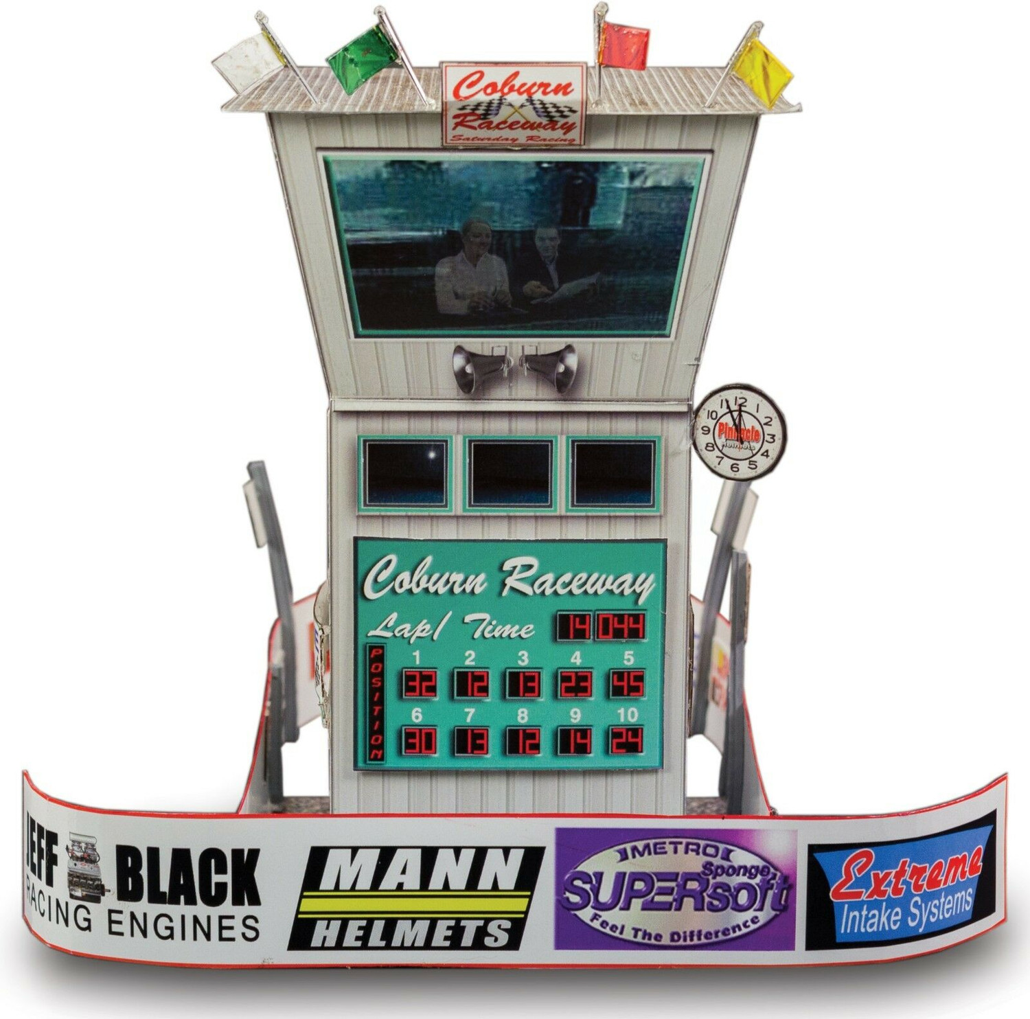 BK 6413 1:64 Scale "Race Tower" Photo Real Scale Building Kit