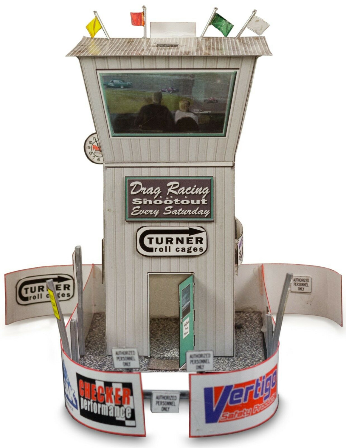 BK 6413 1:64 Scale "Race Tower" Photo Real Scale Building Kit